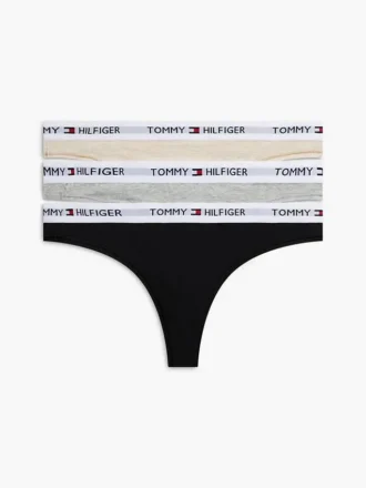 Confezione da 3 tanga con logo Tommy