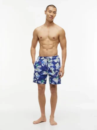 Costume da bagno a 7″ con stampa Surf