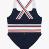 Costume da bagno a due pezzi Signature Stripe per bambini Costume da bagno a due pezzi Signature Stripe per bambini