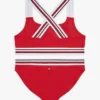 Costume da bagno a due pezzi Signature Stripe per bambini Costume da bagno a due pezzi Signature Stripe per bambini