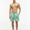 Costume da bagno con stampa tropicale da 7″ Costume da bagno con stampa tropicale da 7″