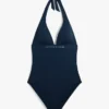 Costume da bagno intero con logo Hilfiger Costume da bagno intero con logo Hilfiger