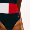 Costume intero a blocchi di colore