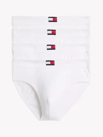 Cotton Classics Slip a vita bassa, confezione da 4