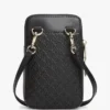 Custodia a tracolla per telefono con monogramma su tutta la superficie Custodia a tracolla per telefono con monogramma su tutta la superficie