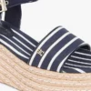 Espadrillas con zeppa a riga bretone