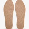 Espadrillas in pelle metallizzata con TH Monogram Espadrillas in pelle metallizzata con TH Monogram
