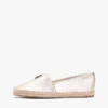 Espadrillas in pelle metallizzata con TH Monogram Espadrillas in pelle metallizzata con TH Monogram