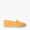 Espadrillas in tela con monogramma script Espadrillas in tela con monogramma script
