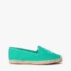 Espadrillas in tela con monogramma script Espadrillas in tela con monogramma script
