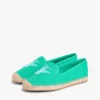 Espadrillas in tela con monogramma script Espadrillas in tela con monogramma script
