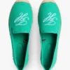 Espadrillas in tela con monogramma script Espadrillas in tela con monogramma script