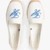 Espadrillas in tela con monogramma script Espadrillas in tela con monogramma script