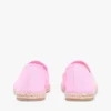 Espadrillas in tela con monogramma script Espadrillas in tela con monogramma script