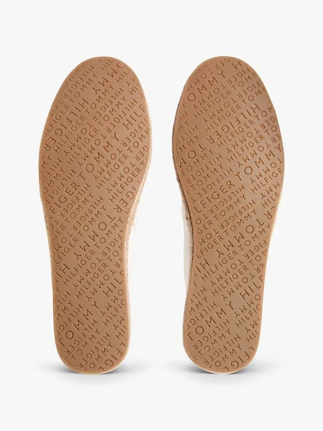 Espadrillas in tela con monogramma script Espadrillas in tela con monogramma script