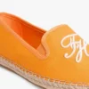 Espadrillas in tela con monogramma script Espadrillas in tela con monogramma script