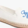 Espadrillas in tela con monogramma script Espadrillas in tela con monogramma script