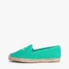 Espadrillas in tela con monogramma script Espadrillas in tela con monogramma script