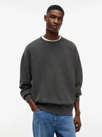 Felpa a trama a nido d’ape Tommy Jeans