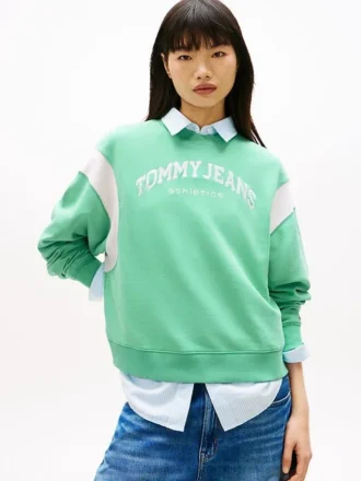 Felpa Boxy Tommy Jeans Athletics