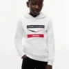 Felpa con cappuccio a zig-zag Tommy x Cadillac F1® Team per bambini Felpa con cappuccio a zig-zag Tommy x Cadillac F1® Team per bambini