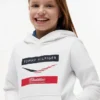 Felpa con cappuccio a zig-zag Tommy x Cadillac F1® Team per bambini Felpa con cappuccio a zig-zag Tommy x Cadillac F1® Team per bambini