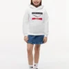 Felpa con cappuccio a zig-zag Tommy x Cadillac F1® Team per bambini Felpa con cappuccio a zig-zag Tommy x Cadillac F1® Team per bambini