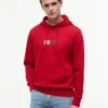 Felpa con cappuccio e logo Script Flag Felpa con cappuccio e logo Script Flag