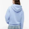 Felpa con cappuccio e zip dal taglio comodo