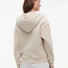 Felpa con cappuccio e zip dal taglio comodo Felpa con cappuccio e zip dal taglio comodo