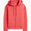 Felpa con cappuccio e zip dal taglio comodo Felpa con cappuccio e zip dal taglio comodo