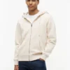 Felpa con cappuccio e zip Essential