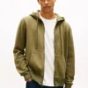 Felpa con cappuccio e zip Essential