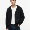 Felpa con cappuccio e zip Essential