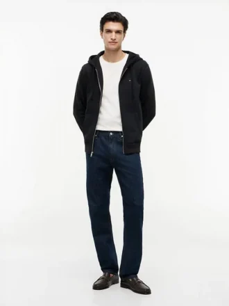 Felpa con cappuccio e zip Essential