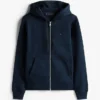 Felpa con cappuccio e zip Essential