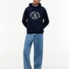 Felpa con cappuccio Tommy Jeans con logo Sports Club Felpa con cappuccio Tommy Jeans con logo Sports Club