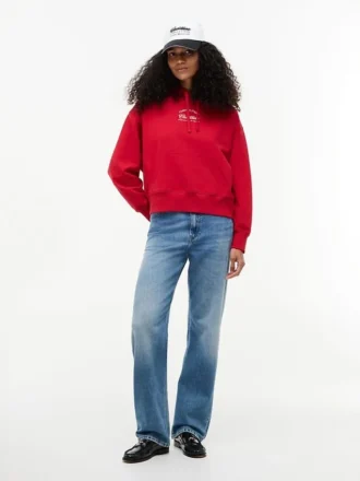 Felpa con cappuccio Tommy x Cadillac F1® Team Boxy