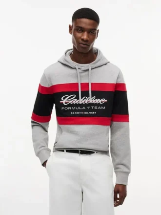 Felpa con cappuccio Tommy x Cadillac F1® Team Script