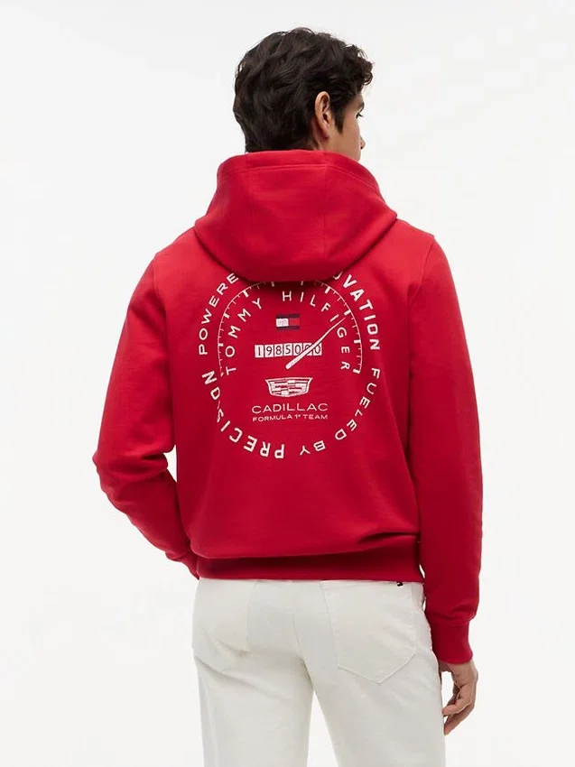 Felpa con cappuccio Tommy x Cadillac F1® Team Speed Felpa con cappuccio Tommy x Cadillac F1® Team Speed