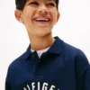 Felpa con grafica Hilfiger curvilinea per bambini Felpa con grafica Hilfiger curvilinea per bambini
