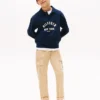 Felpa con grafica Hilfiger curvilinea per bambini Felpa con grafica Hilfiger curvilinea per bambini