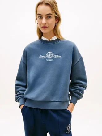 Felpa con logo Club Crest ricamato