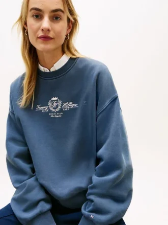 Felpa con logo Club Crest ricamato