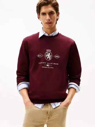 Felpa con logo Diamond Crest