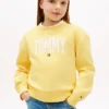 Felpa con logo Tommy per bambina