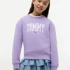 Felpa con logo Tommy per bambina Felpa con logo Tommy per bambina