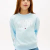 Felpa con logo Tommy per bambina Felpa con logo Tommy per bambina
