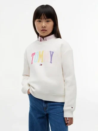 felpa con logo tommy per bambina 1 5 330x440 - Felpa con logo Tommy per bambina