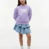 Felpa con logo Tommy per bambina Felpa con logo Tommy per bambina